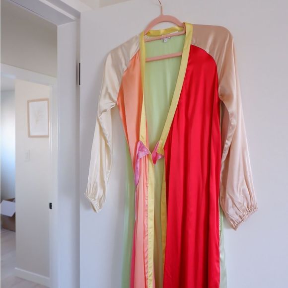 RHODE RESORT JAGGER SILK WRAP DRESS - Picture 8 of 15